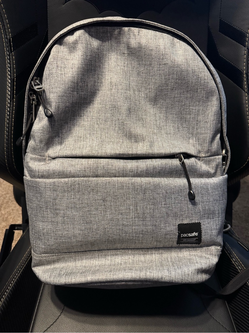 Pacsafe Light Gray Anti-Theft Everyday Backpack